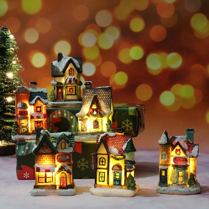 Christmas Light-Up House Decoration