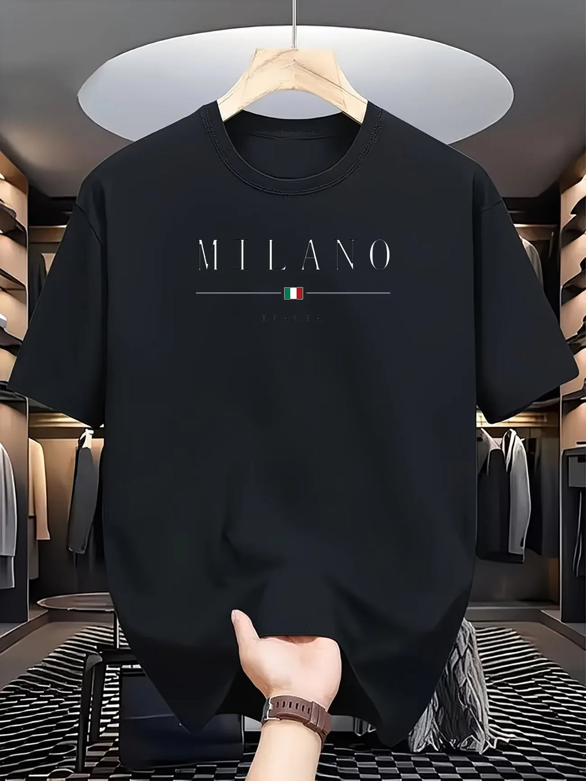 Men's Casual Printed T-Shirt