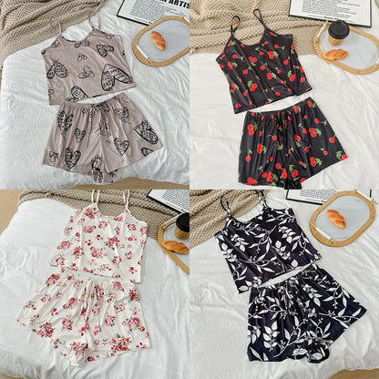 Women's Satin Pajama Set
