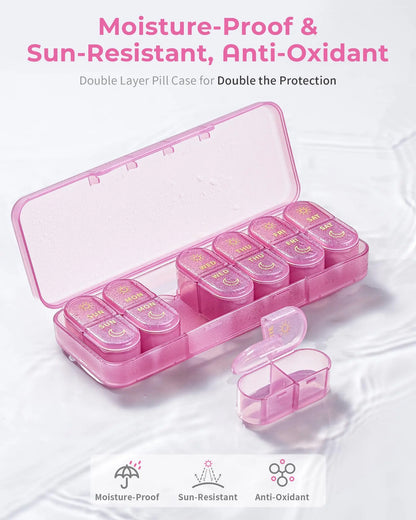 7-Day Daily Supplement & Pill Organizer