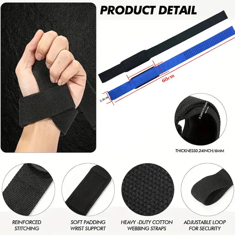 Pro Heavy-Duty Lifting Straps