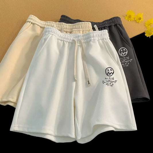 Men's Oversized Wide-Leg Shorts