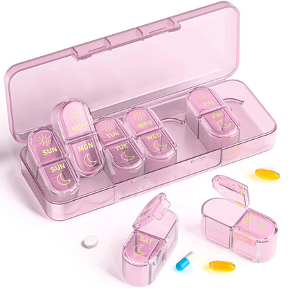 7-Day Daily Supplement & Pill Organizer