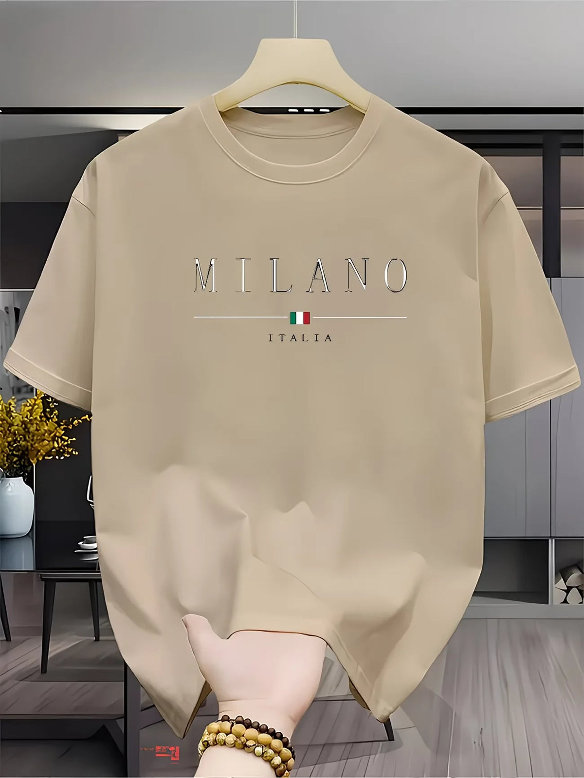 Men's Casual Printed T-Shirt