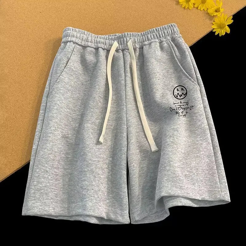 Men's Oversized Wide-Leg Shorts