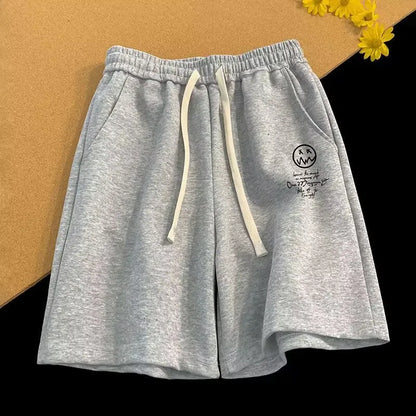 Men's Oversized Wide-Leg Shorts