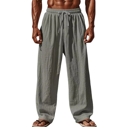 Men's Cotton Linen Casual Pants