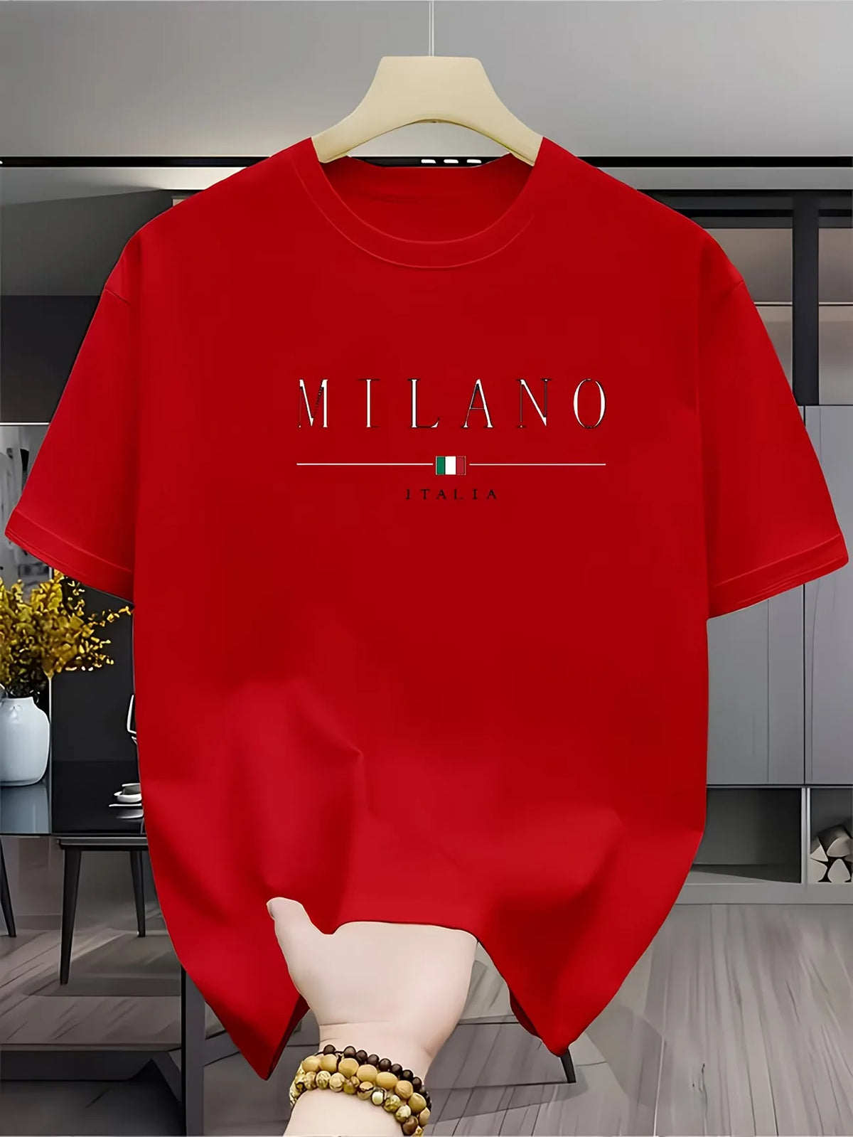 Men's Casual Printed T-Shirt