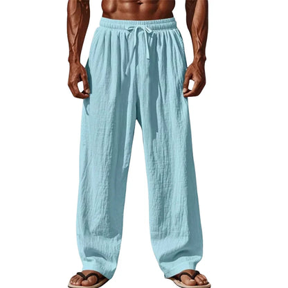 Men's Cotton Linen Casual Pants