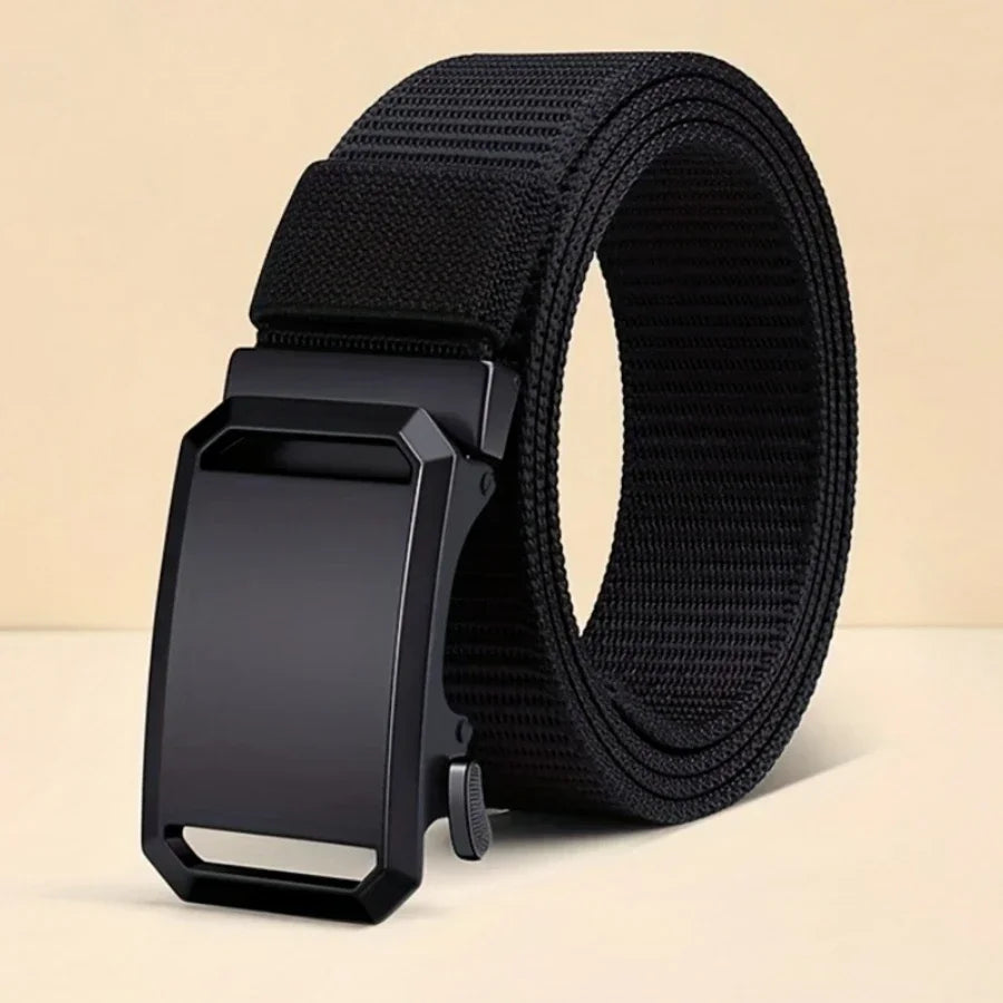 Men's Automatic Buckle Canvas Belt