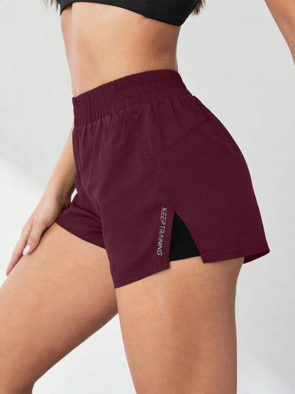 Women's 2-in-1 Yoga & Tennis Shorts