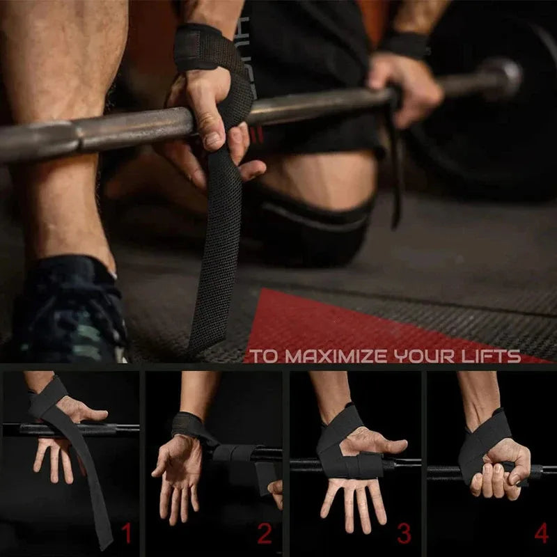 Pro Heavy-Duty Lifting Straps