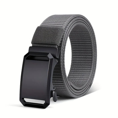 Men's Automatic Buckle Canvas Belt