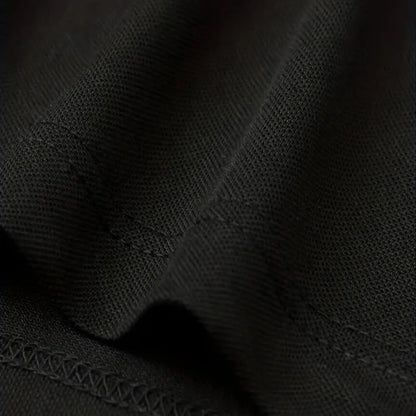 Men's Breathable Solid Polo Shirt