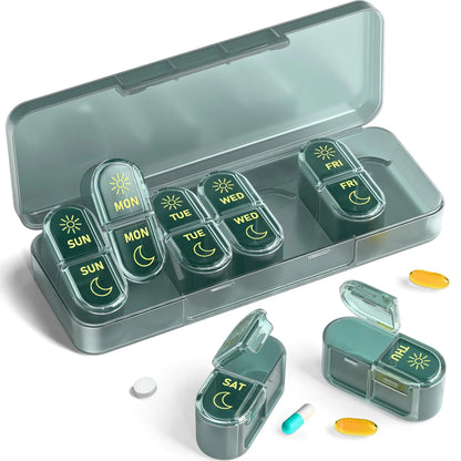 7-Day Daily Supplement & Pill Organizer