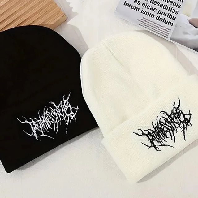 Winter Beanie Hat — Gothic Street Style