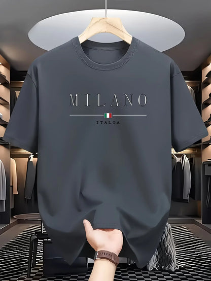 Men's Casual Printed T-Shirt