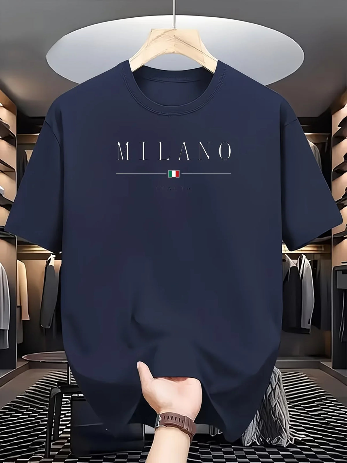 Men's Casual Printed T-Shirt